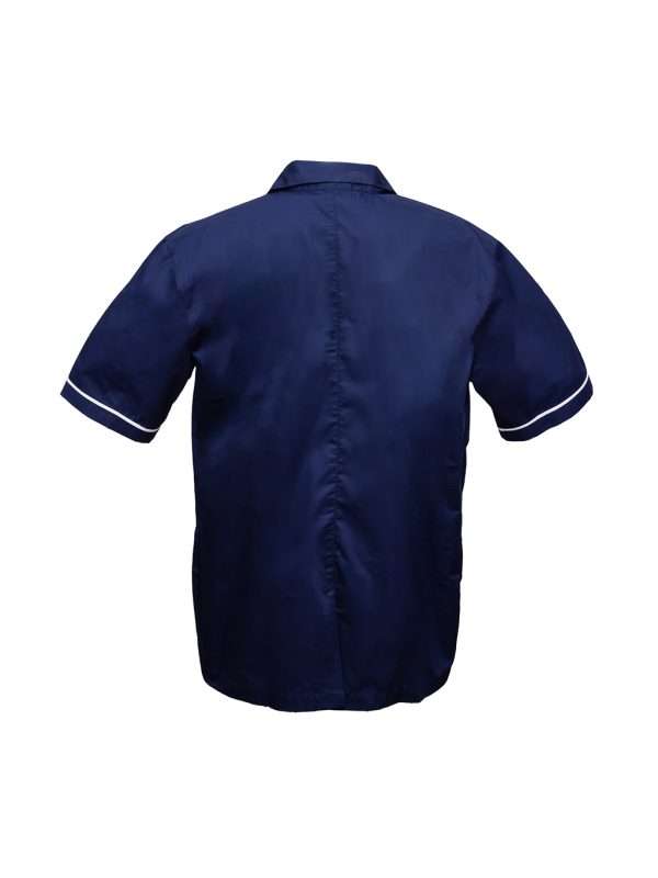 Bata para servicio de limpieza azul marino - Imagen 6
