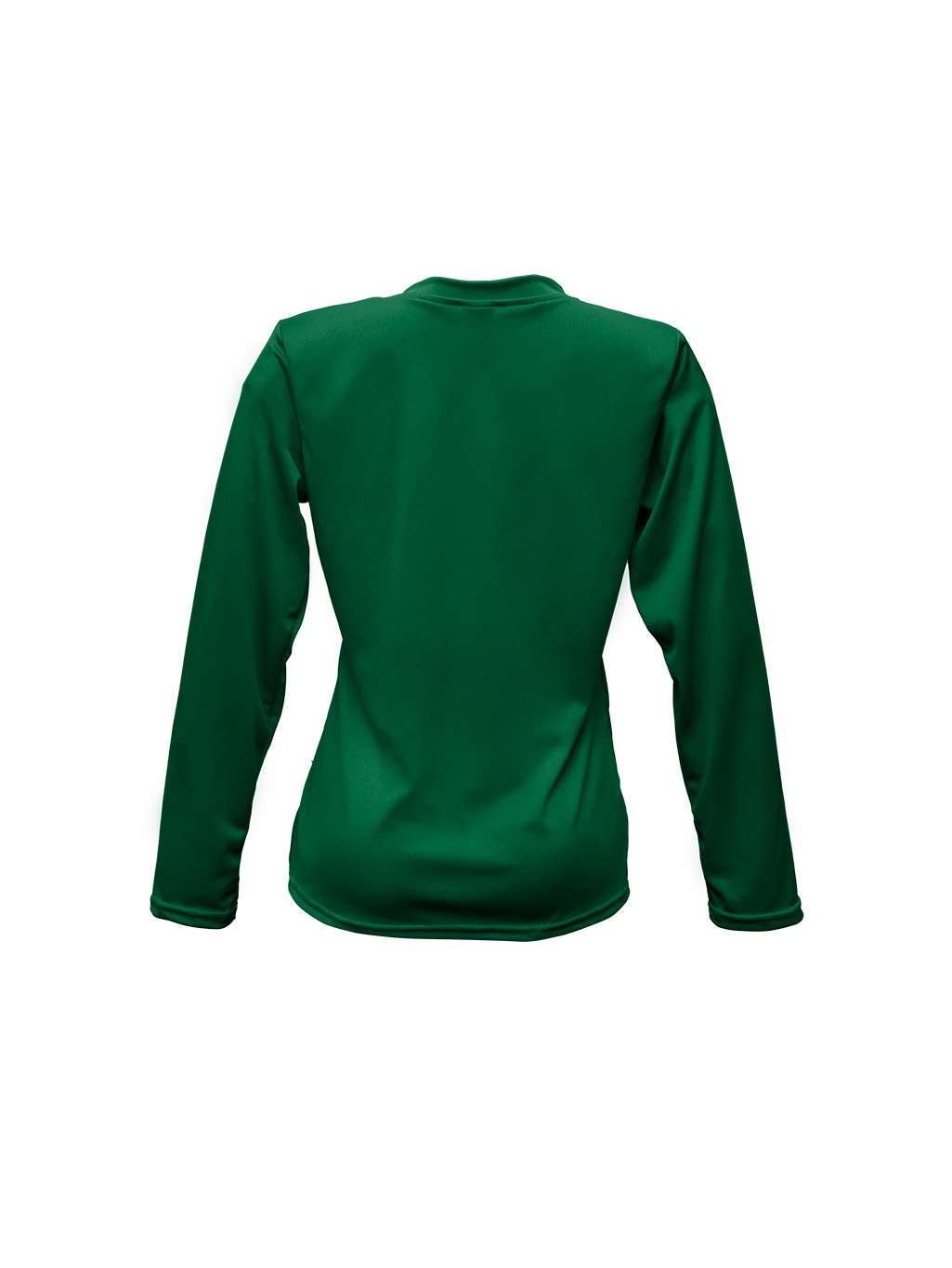 Playera cuello redondo verde dama dryfit - Imagen 4