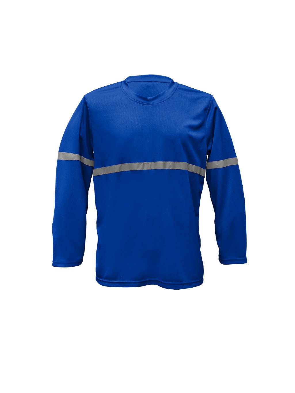 Playera Tipo Dryfit de Alta Visibilidad color azul rey - Imagen 2