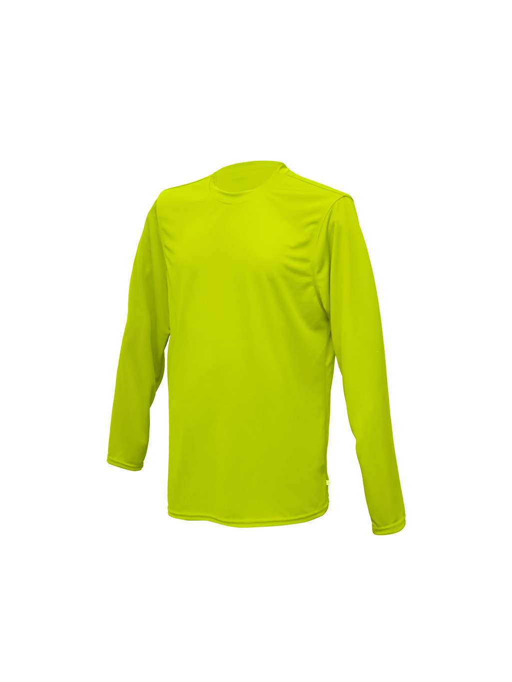 Playera manga larga amarilla caballero Dryfit