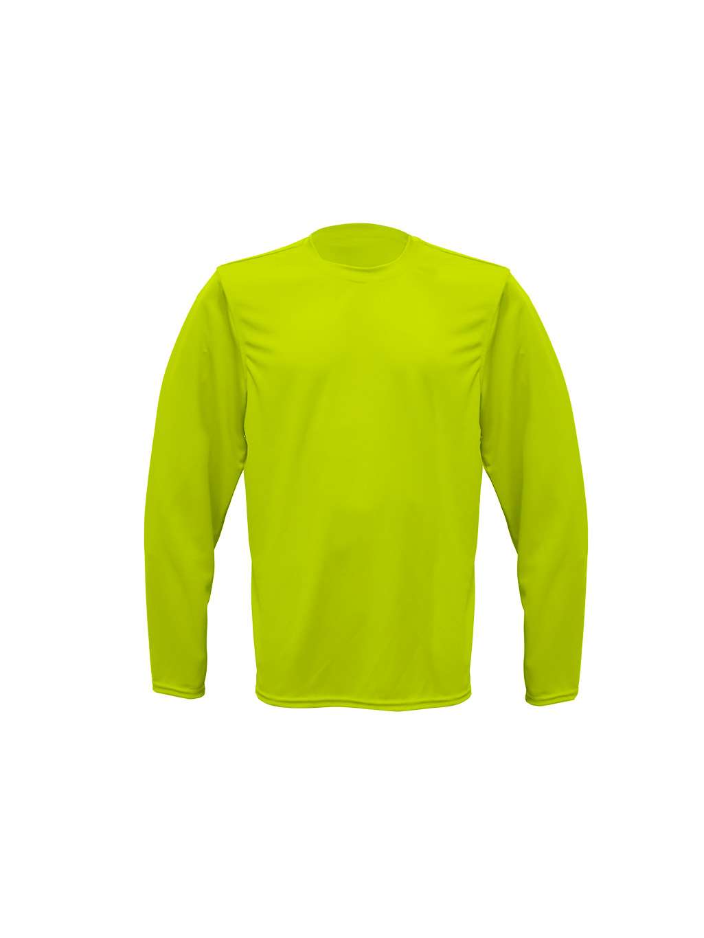 Playera manga larga amarilla caballero Dryfit - Imagen 2