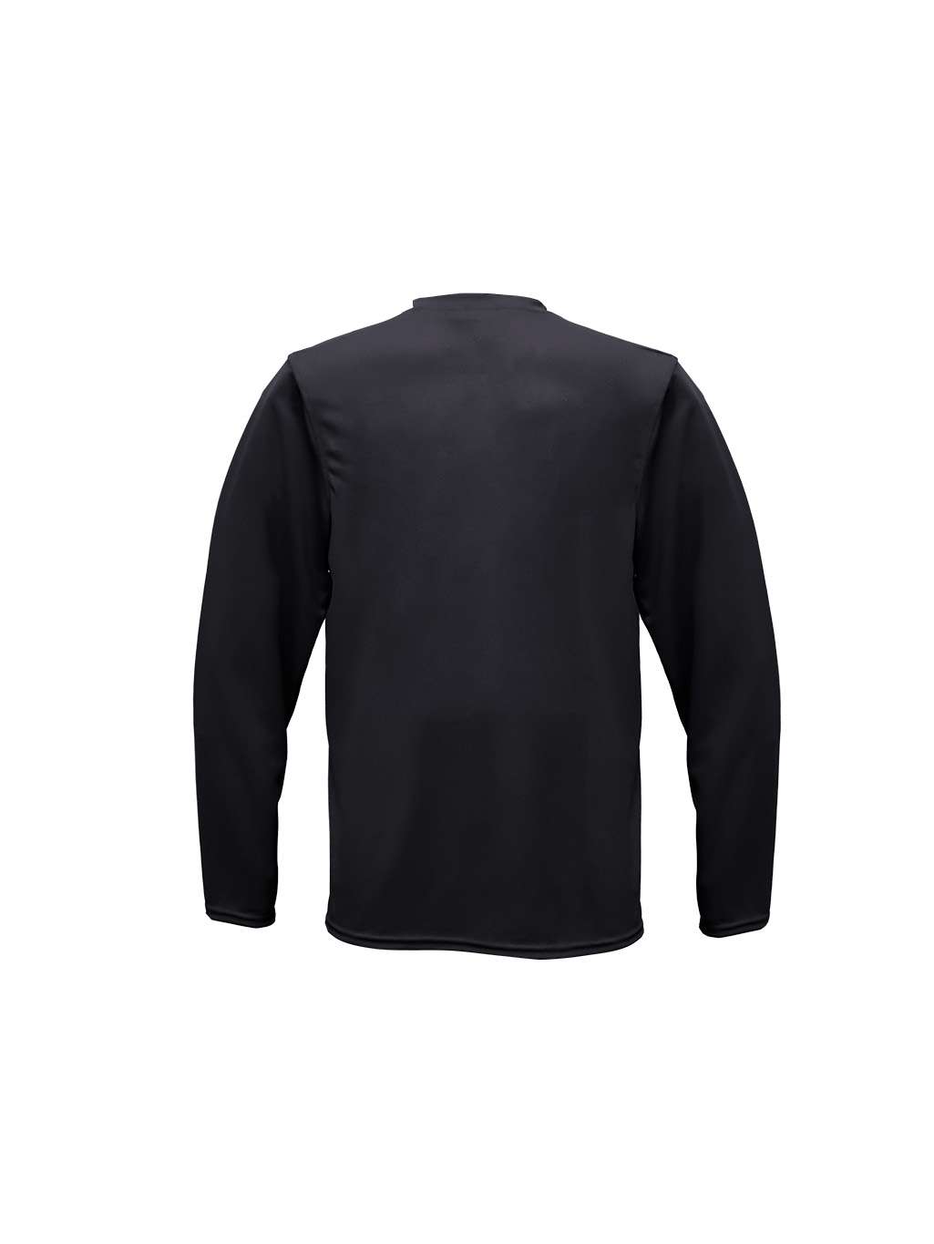 Playera manga larga gris oxford caballero Dryfit - Imagen 3