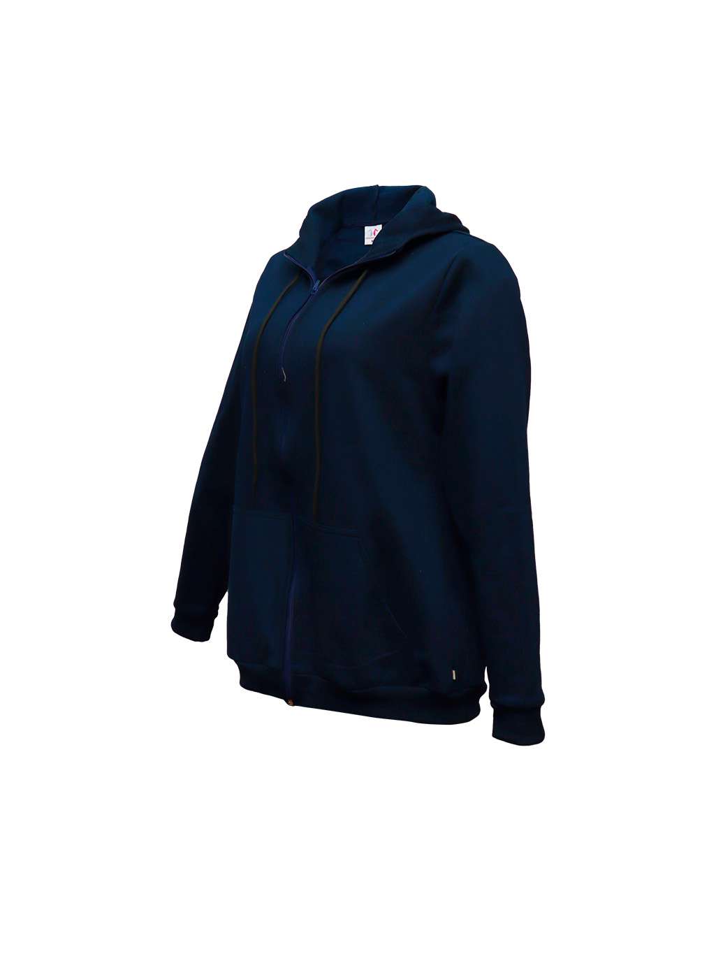 Sudadera PREMIUM con gorro para dama azul marino