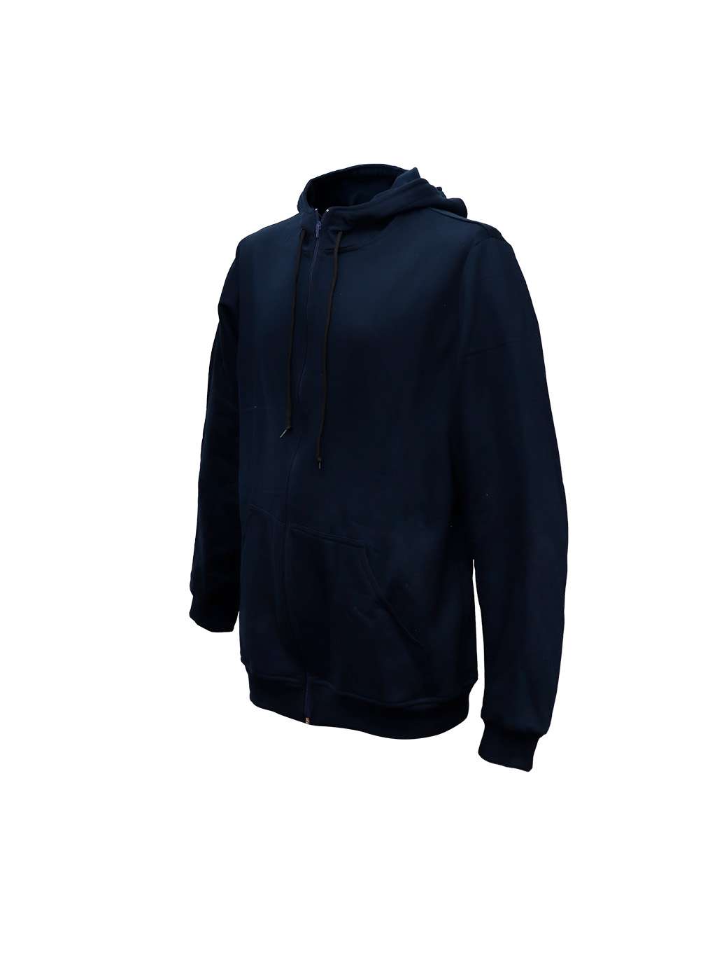 Sudadera con gorro color azul marino