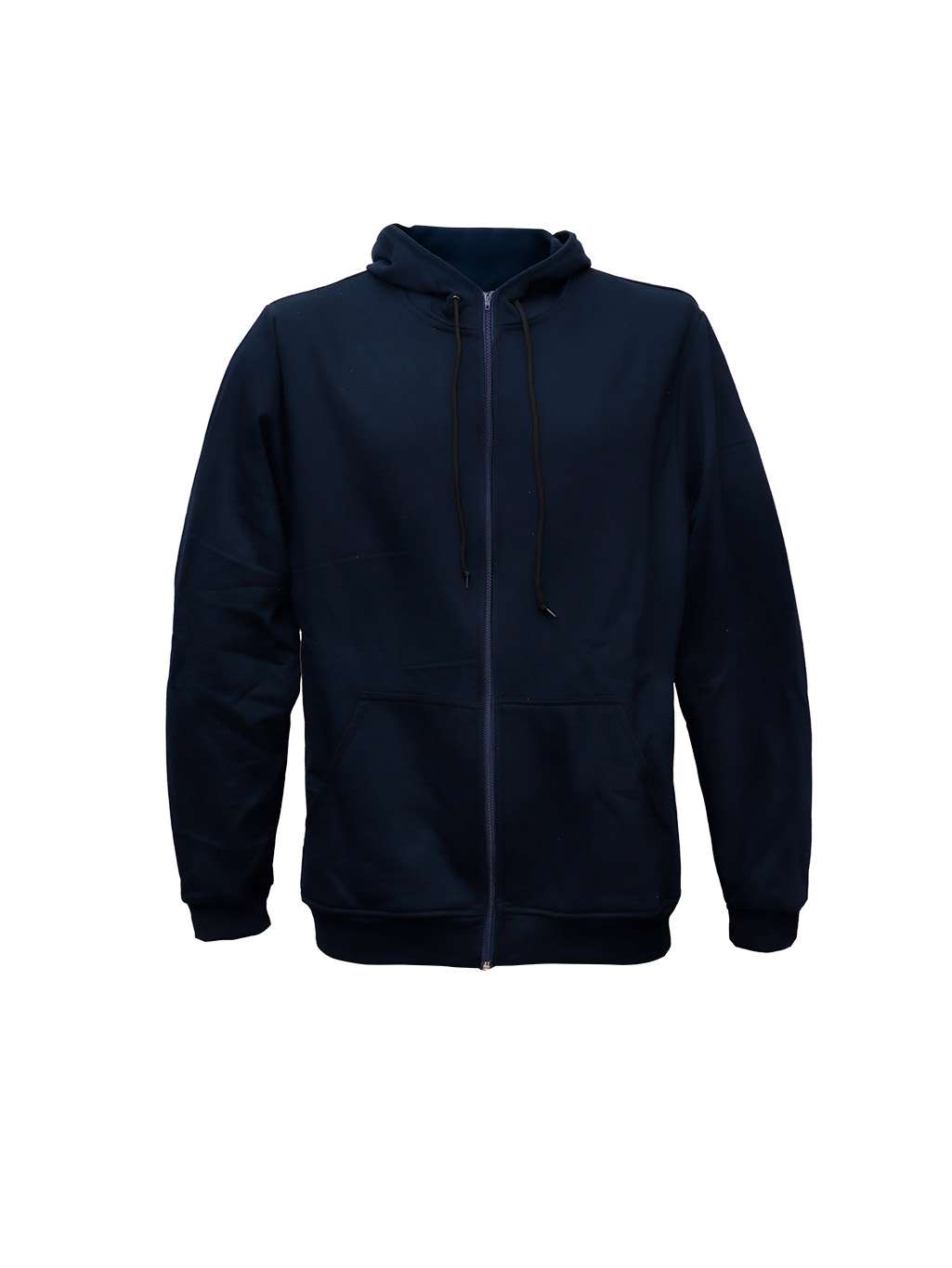 Sudadera con gorro color azul marino - Imagen 2