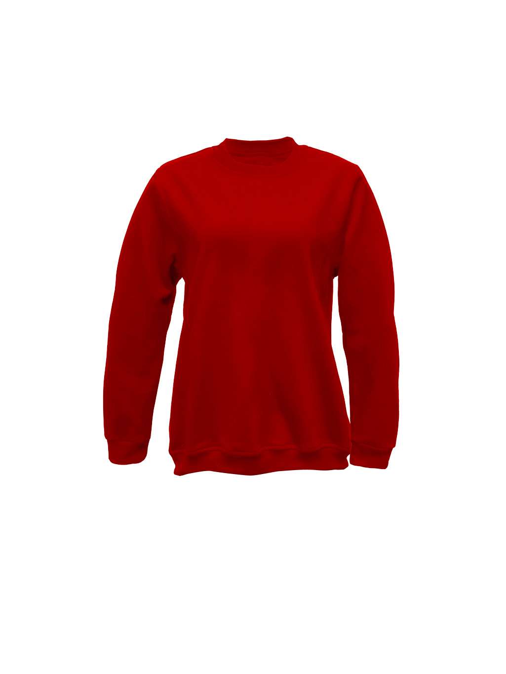 Sudadera PREMIUM dama color roja - Imagen 2