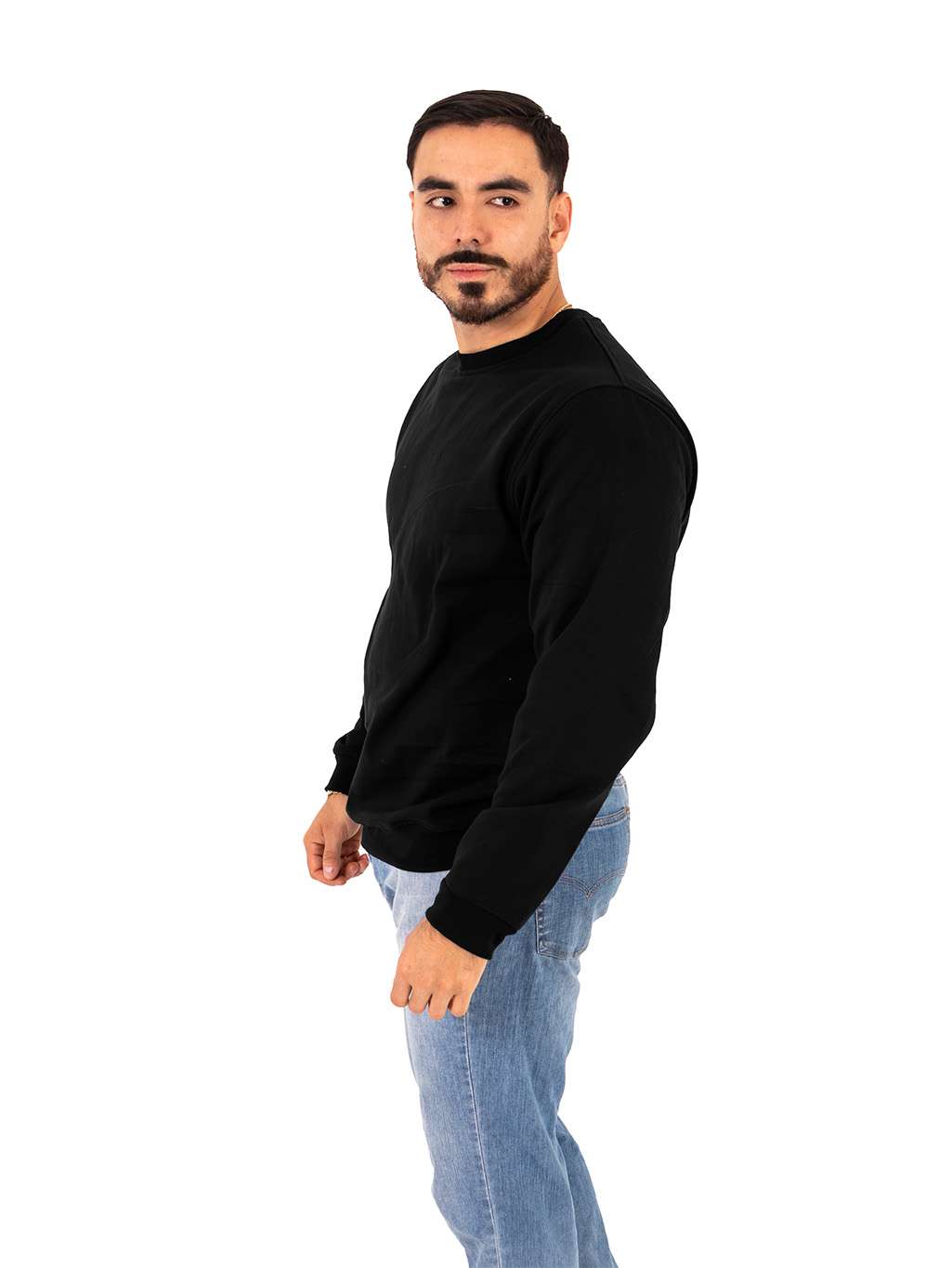 Sudadera PREMIUM caballero color negro - Imagen 5