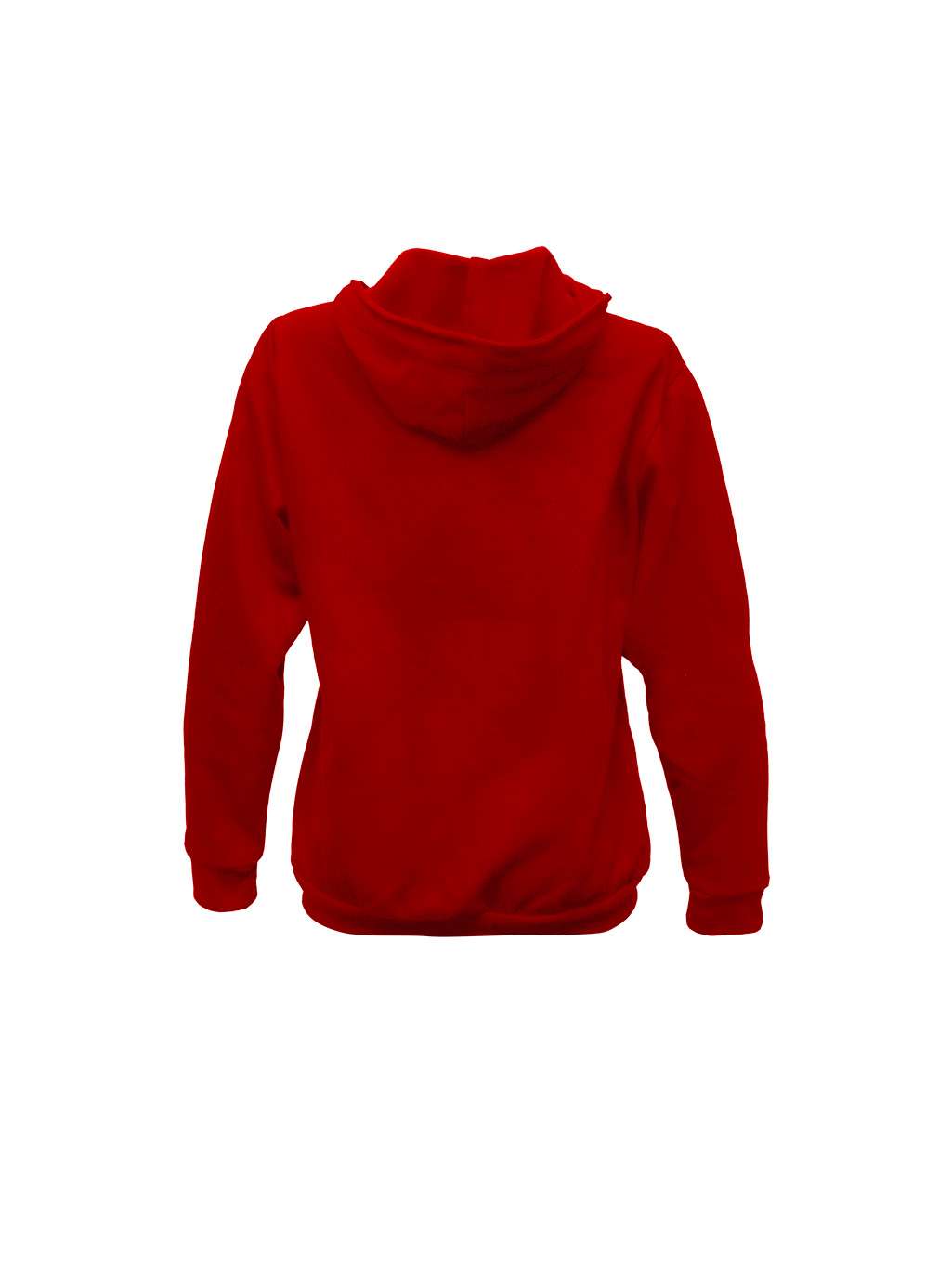 Sudadera PREMIUM con gorro para dama roja - Imagen 3