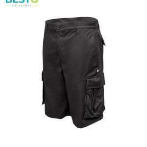 Bermuda tipo cargo color gris caballero